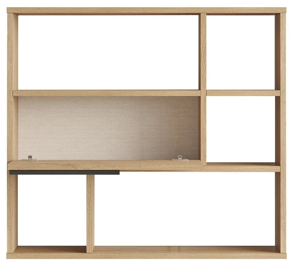 Prateleira de Parede ON5 – Nogueira – 90,1x81x22 cm