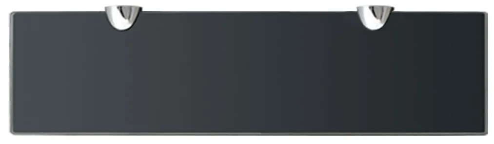 Prateleiras flutuantes 2 pcs vidro 40x10 cm 8 mm