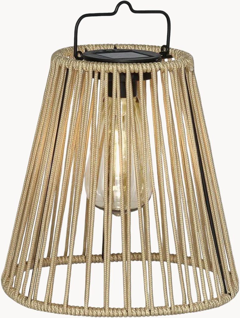 Candeeiro de mesa LED solar portátil Nikhita