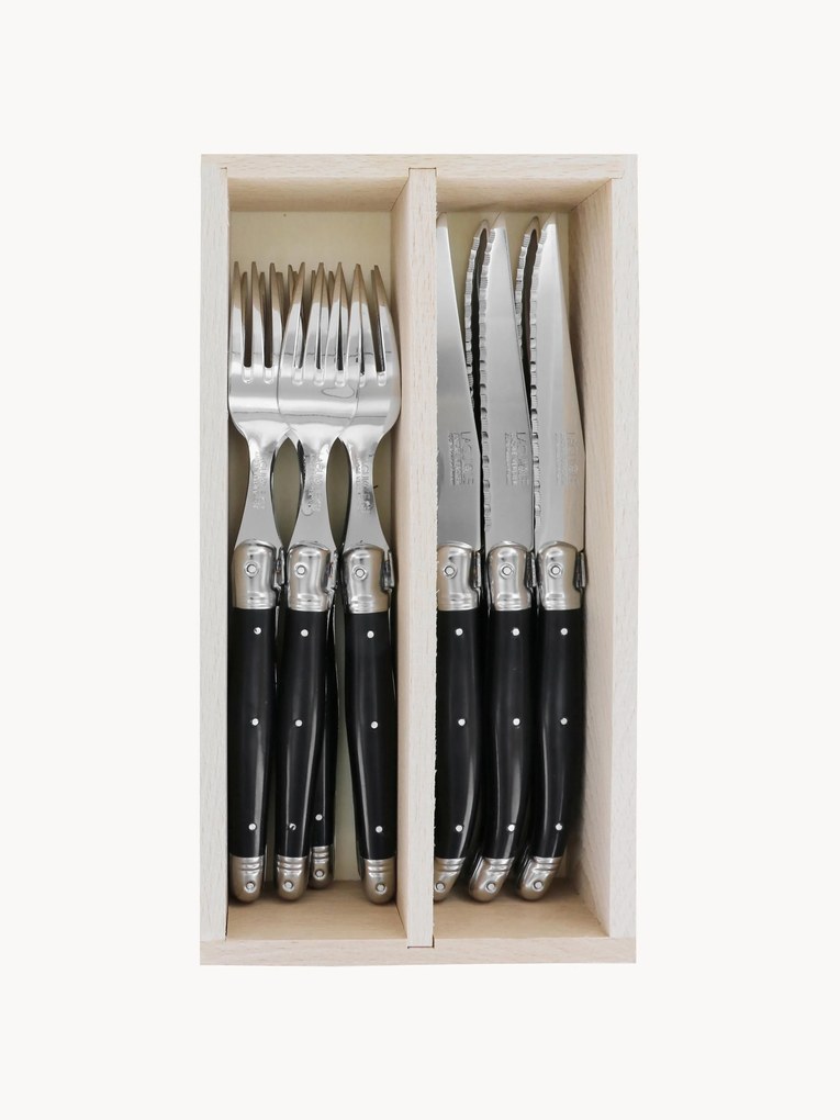 Conjunto de talheres muito polidos Debutant, 6 pessoas, conjunto de 12