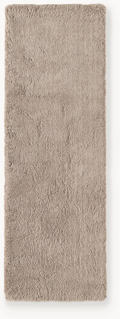 Passadeira felpuda com relevo Leighton