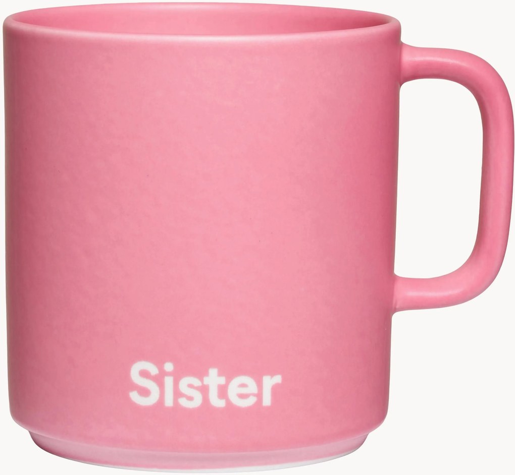 Caneca com inscrição Favourite (Sister)