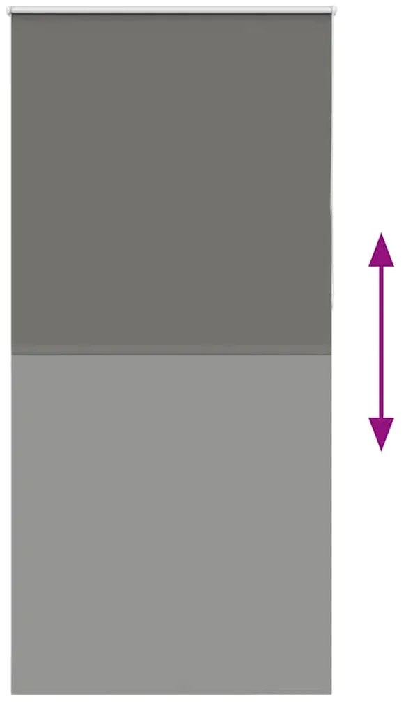 Persiana de enrolar 115x210 cm largura tecido 110,7cm poliéster
