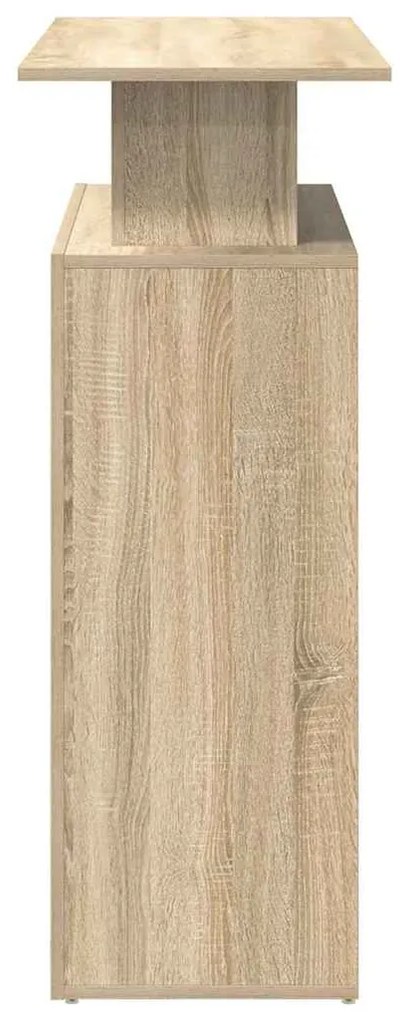 Balcão recepção 100x40x104 cm deriv. madeira carvalho sonoma