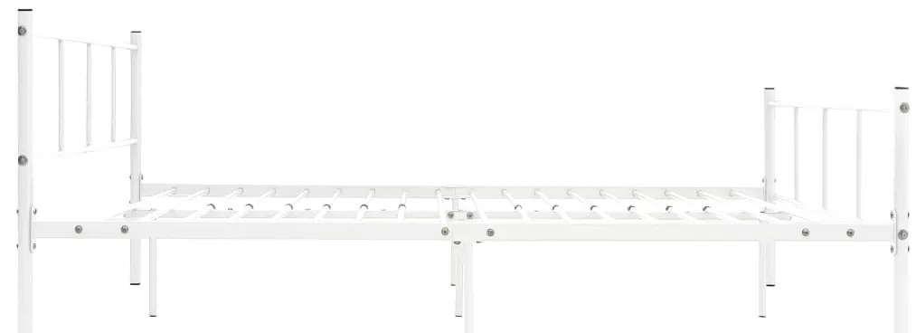 Estrutura de cama 120x200 cm metal branco