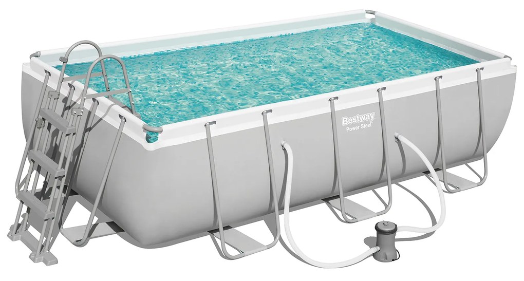 Piscina Power Steel 404X201X100CM + Bomba Filtrar