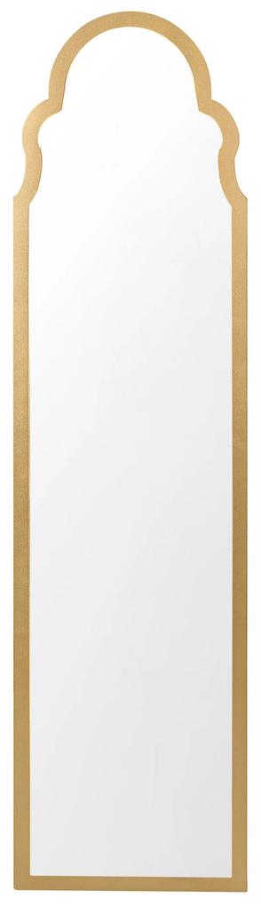 Espelho de pé dourado 40 x 150 cm CHATILLON Beliani