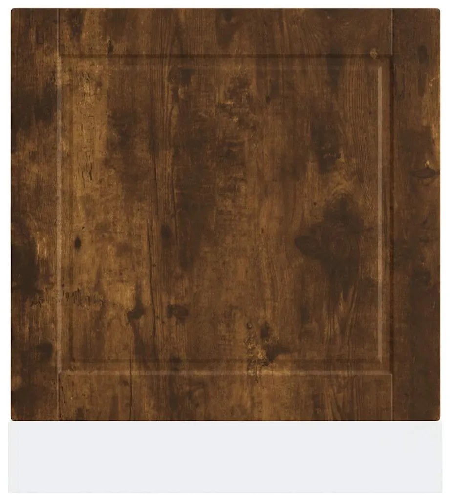 Painel máquina lavar louça Porto carvalho fumado 60x1,5x67 cm