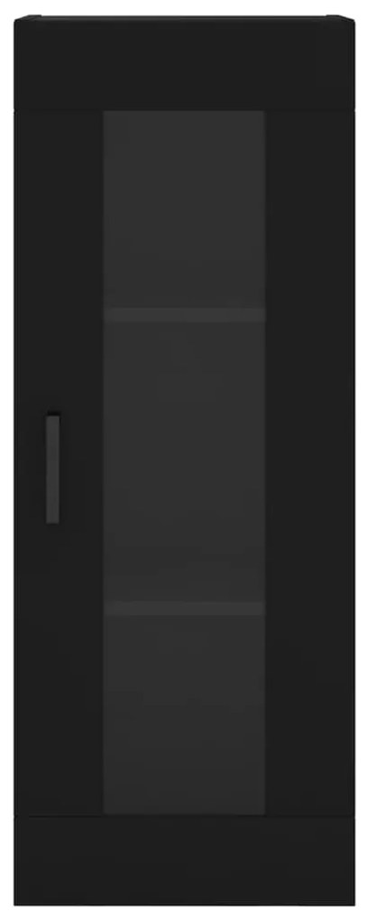 Vitrine Brenna de 180 cm - Preto - Design Nórdico