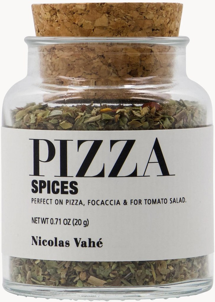 Especiarias para pizza, conjunto de 2