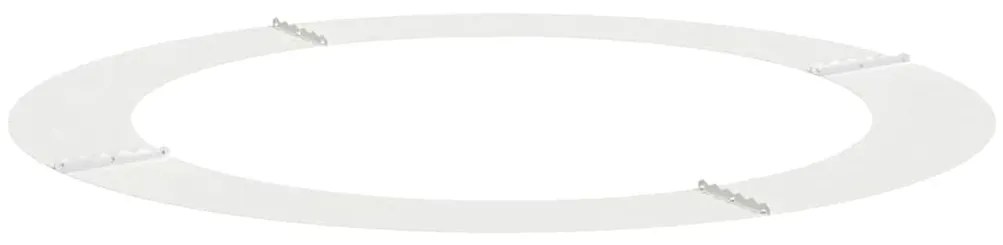 Vasos Brancos Branco Plástico Grande Vaso Branco Redondo