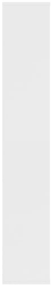 Divisória/estante 100x24x140 cm derivados de madeira branco
