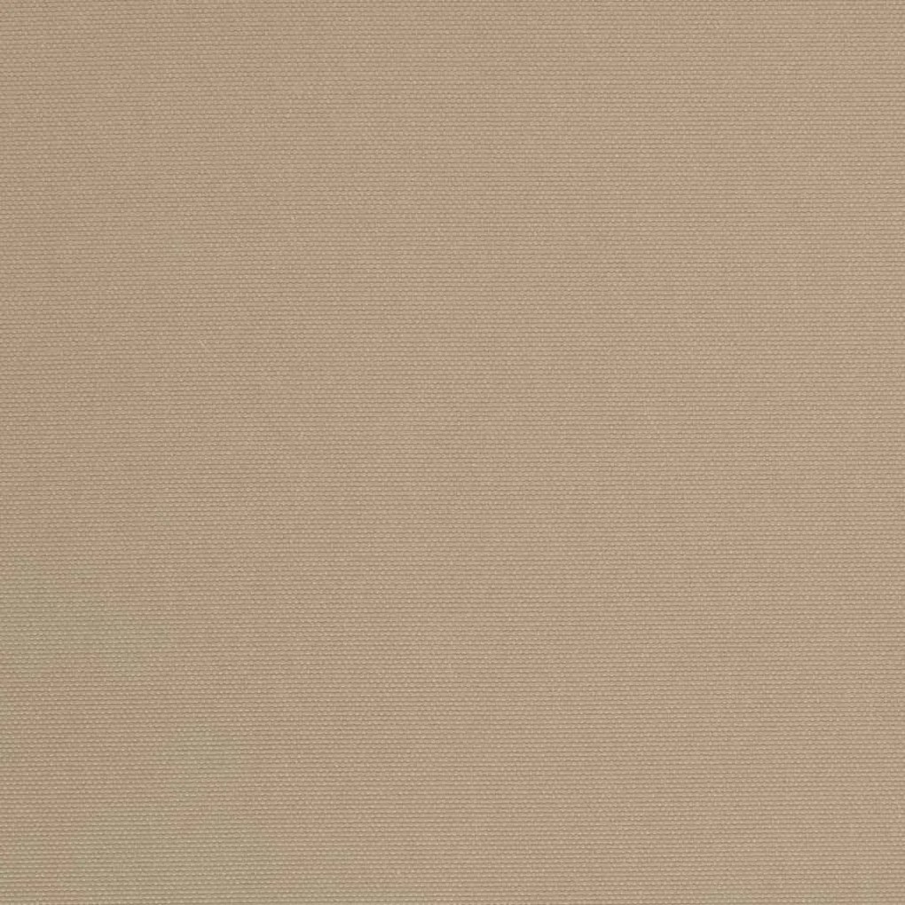 Guarda-sol de jardim cabeça dupla/LED 449x245cm cinza-acastanho