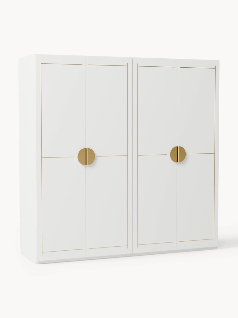Roupeiro modular com portas articuladas Denise, L 200 cm, vários tamanhos