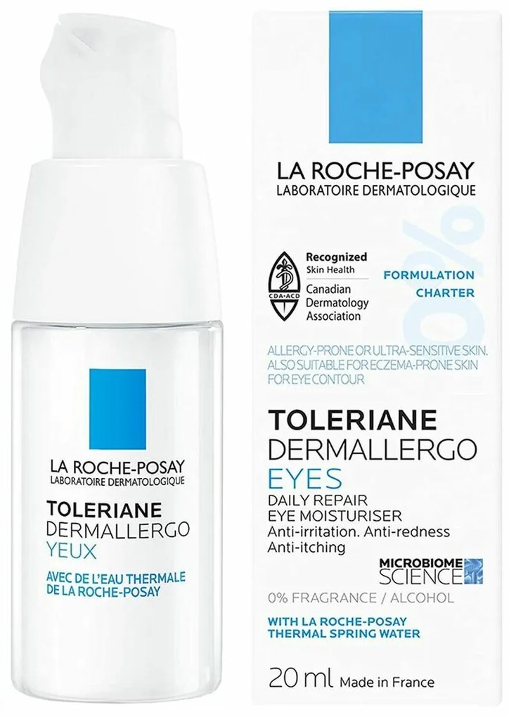 Creme para Contorno dos Olhos La Roche Posay Toleriane Dermallergo 20 ml