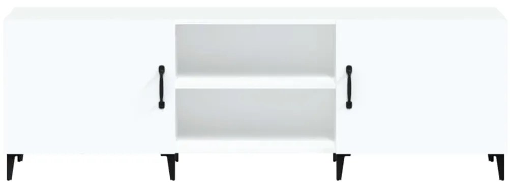 Móvel para TV 150x30x50 cm derivados de madeira branco