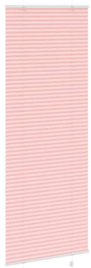Rosa Plissada Cega 70x200 cm Largura Tecido 69,4 cm Poliéster