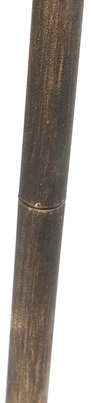 Lanterna clássica ouro antigo 122 cm IP44 - Capital