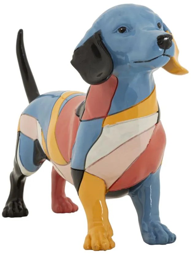 DACHSHUND RÚBICO 32,5X9,7X20,5 CM