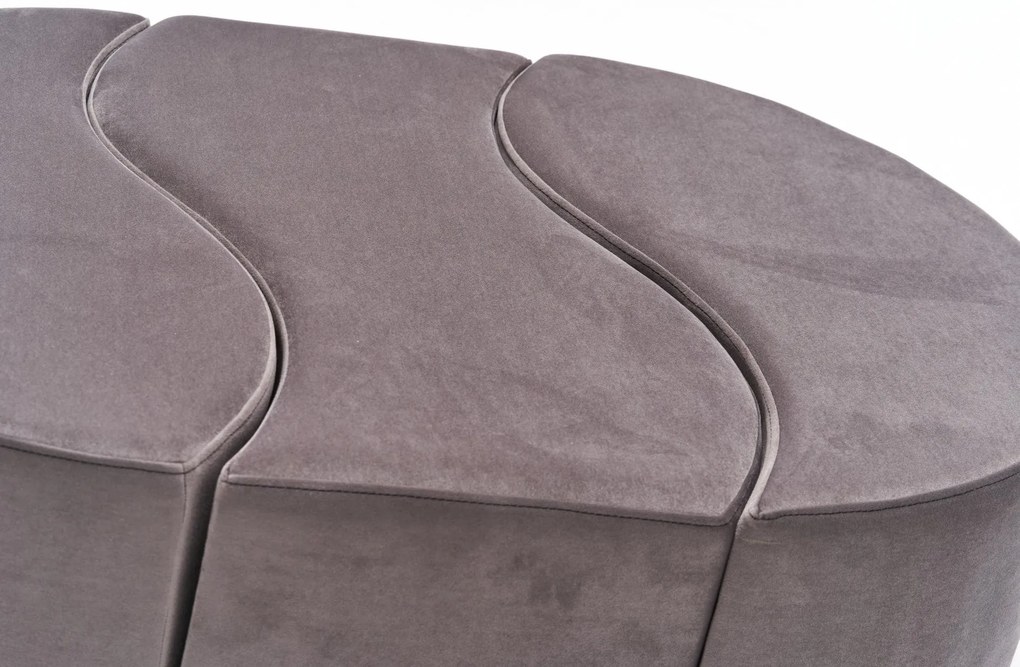 Pouffe Alya Puf – Mink – 120 cm x 40 cm x 80 cm