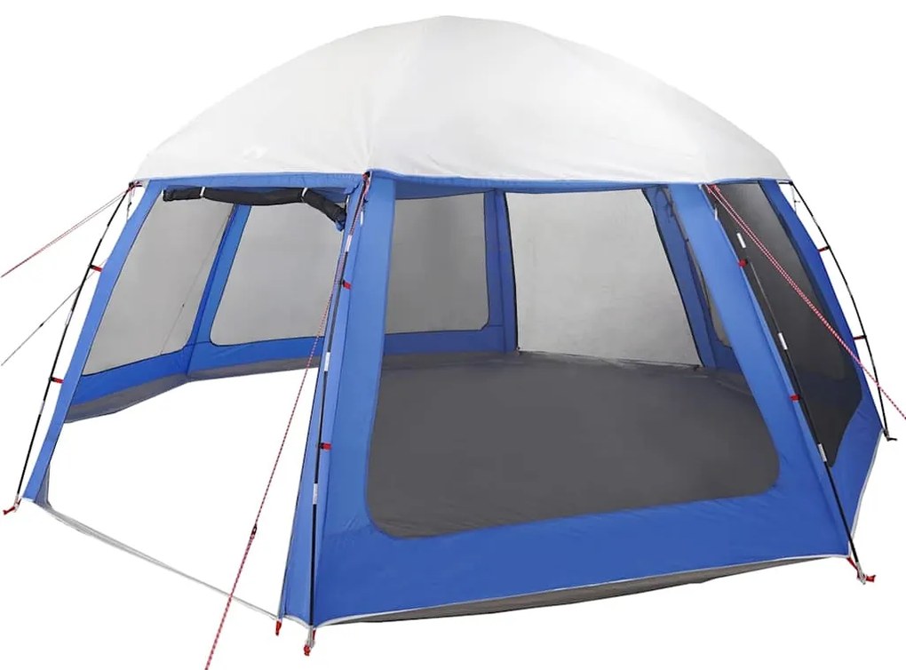 Tenda para piscina com mosca amovível e paredes de rede