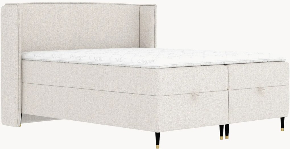 Cama divã artesanal com arrumação Monpelli, H3