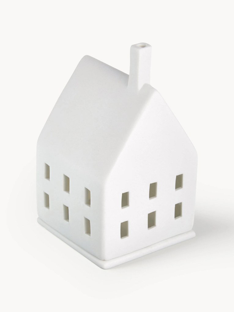 Casa para luz em porcelana Living, Alt 10 cm