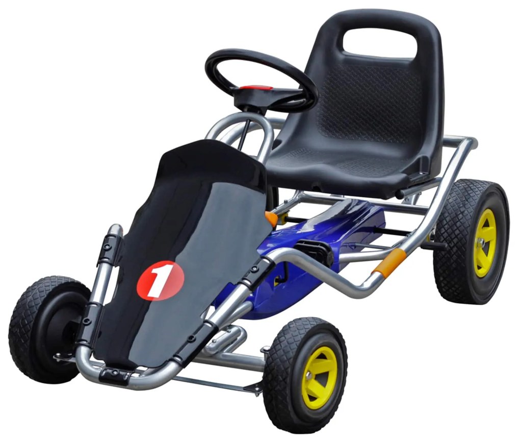 vidaXL Veículo para Crianças Preto Plástico