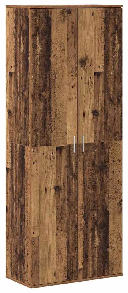 Highboard Madeira Velha 70x35x180 cm Madeira Engenharia