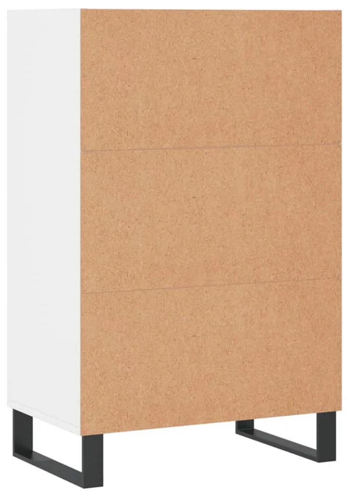 Armário alto 57x35x90 cm derivados de madeira branco