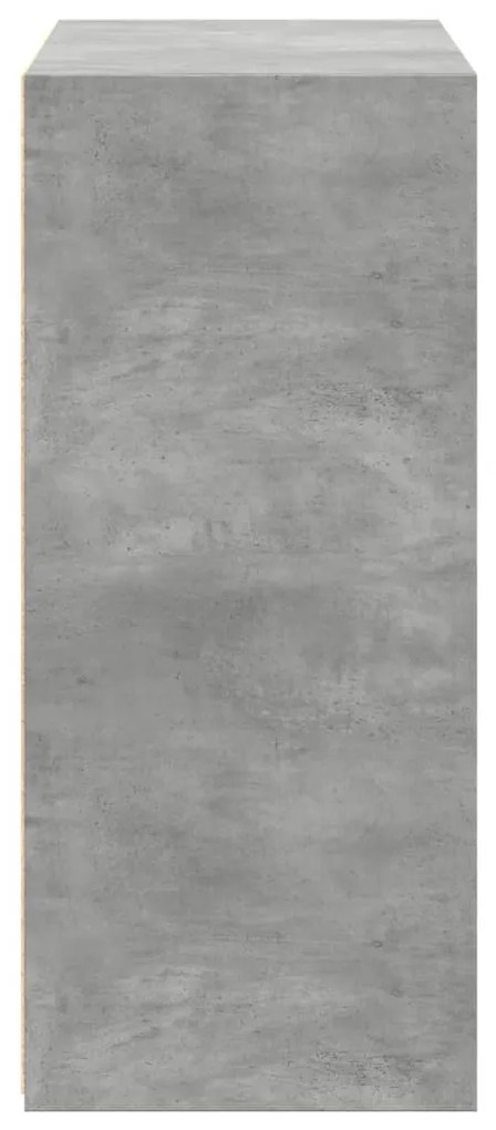 Aparador 70x41x93 cm derivados de madeira cinzento cimento