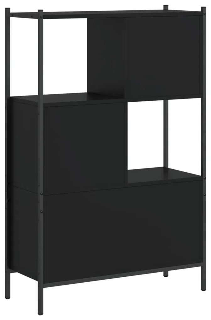 Estante 72x28x109 cm derivados de madeira preto