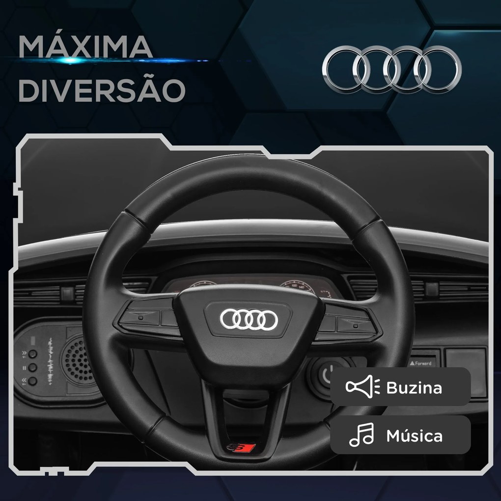 AIYAPLAY Carro Elétrico para Crianças acima de 3 Anos Carro Audi Q8 Et