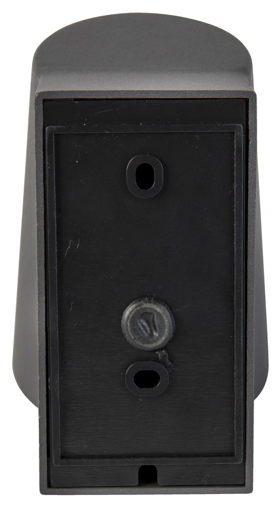 Candeeiro de parede exterior moderno antracite com LED incluído - Uma