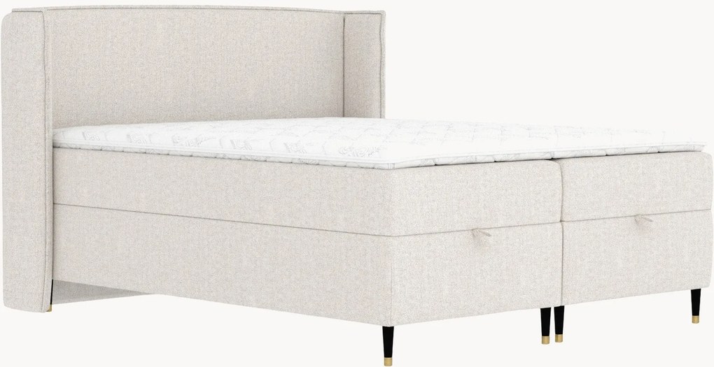 Cama divã artesanal com arrumação Monpelli, H3