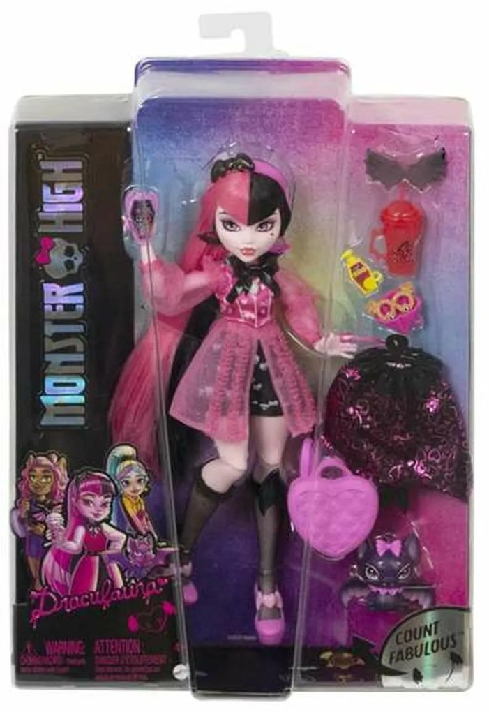 Boneca Monster High Draculaura Articulada