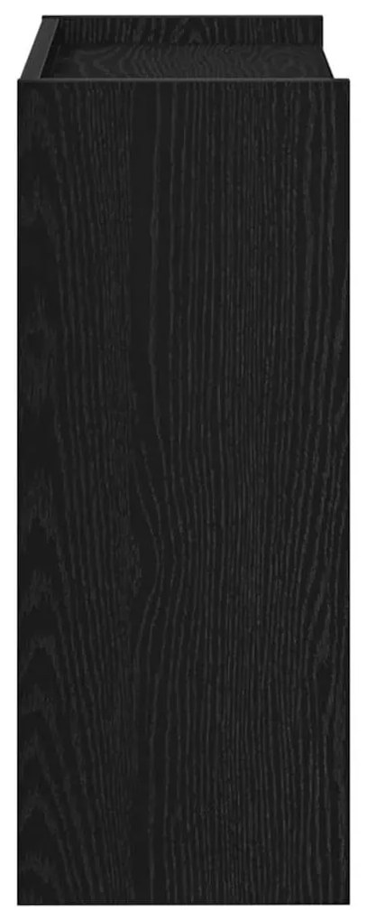 Sapateira 60x25x62 cm derivados de madeira preto