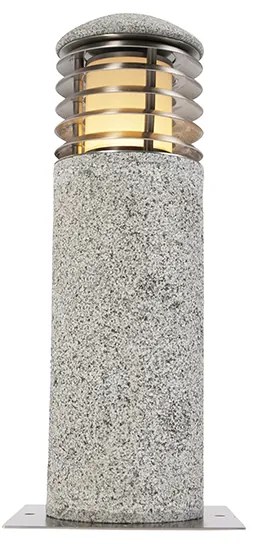 Candeeiro de pé moderno para exterior granito 40 cm - Happy