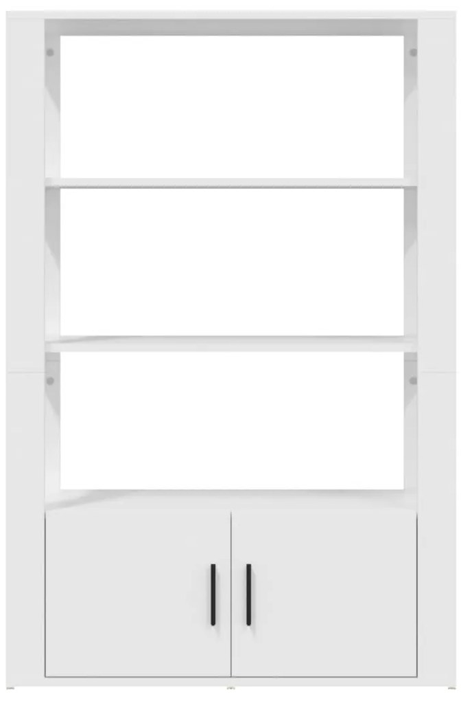 Aparador 80x30x119,5 cm derivados de madeira branco
