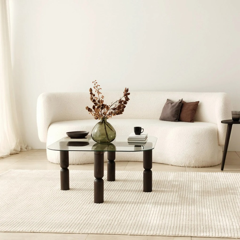 Mesa de Café Kei - Antracite - 80x40x80 cm