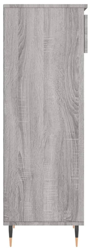 Sapateira 40x36x105 cm derivados de madeira cinzento sonoma