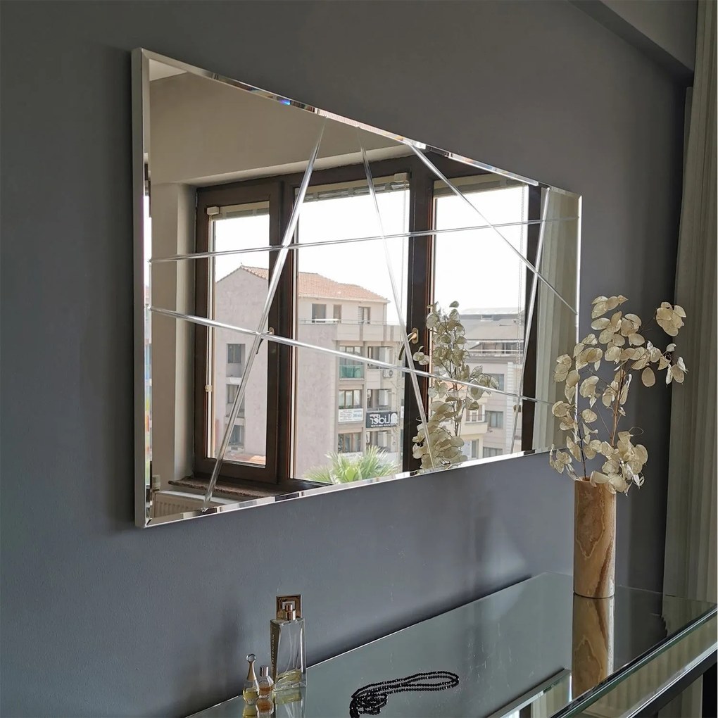 Espelho A331D – Prateado – 130 cm x 62 cm x 2,2 cm