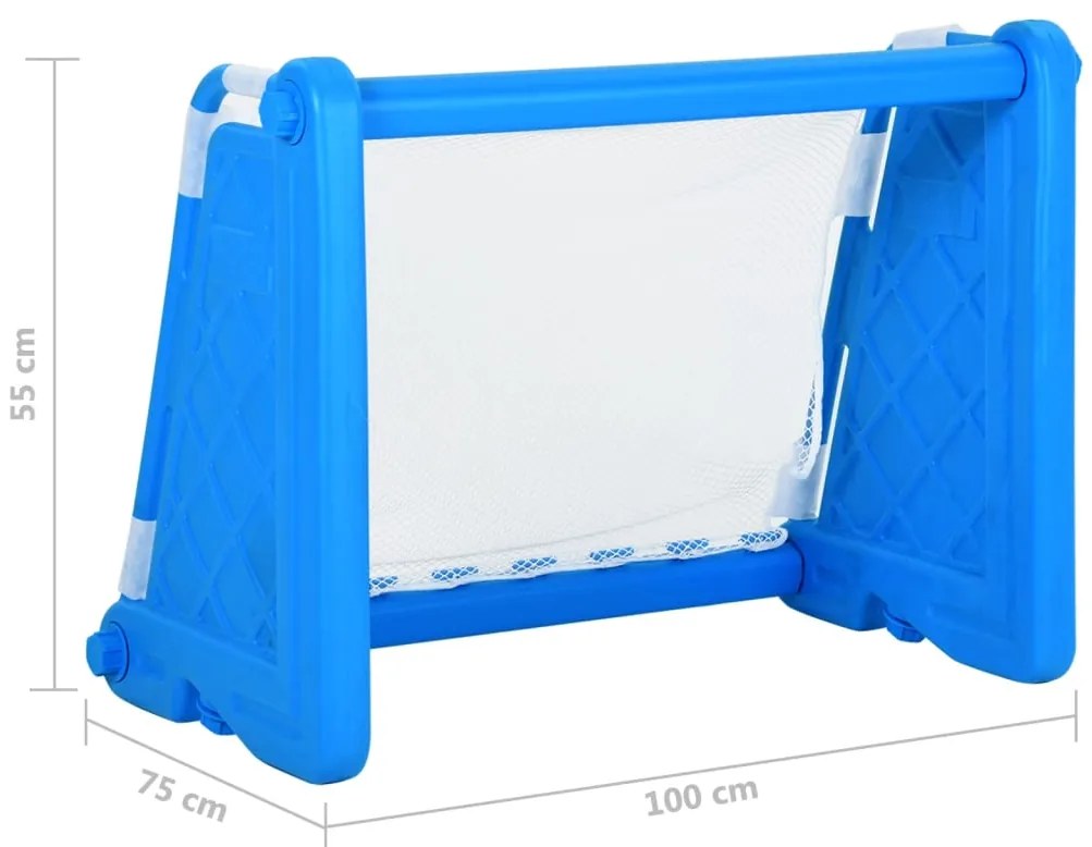 Baliza de futebol infantil 100x75x55 cm plástico