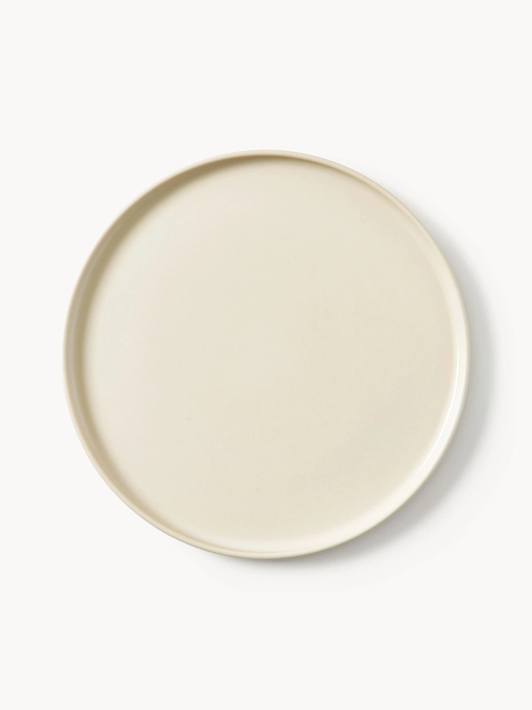 Pratos de jantar artesanais Lowri, conjunto de 4