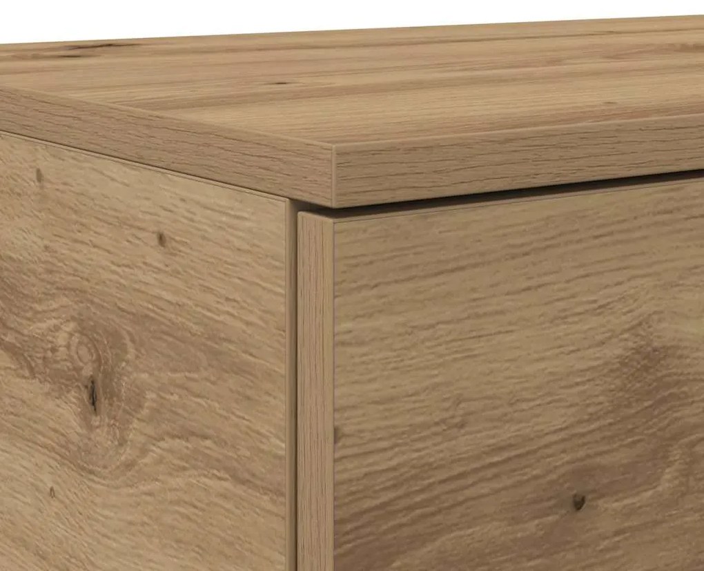 Camas de armazenamento Carvalho Artisan 160x36,5x16,5 cm Madeira desen