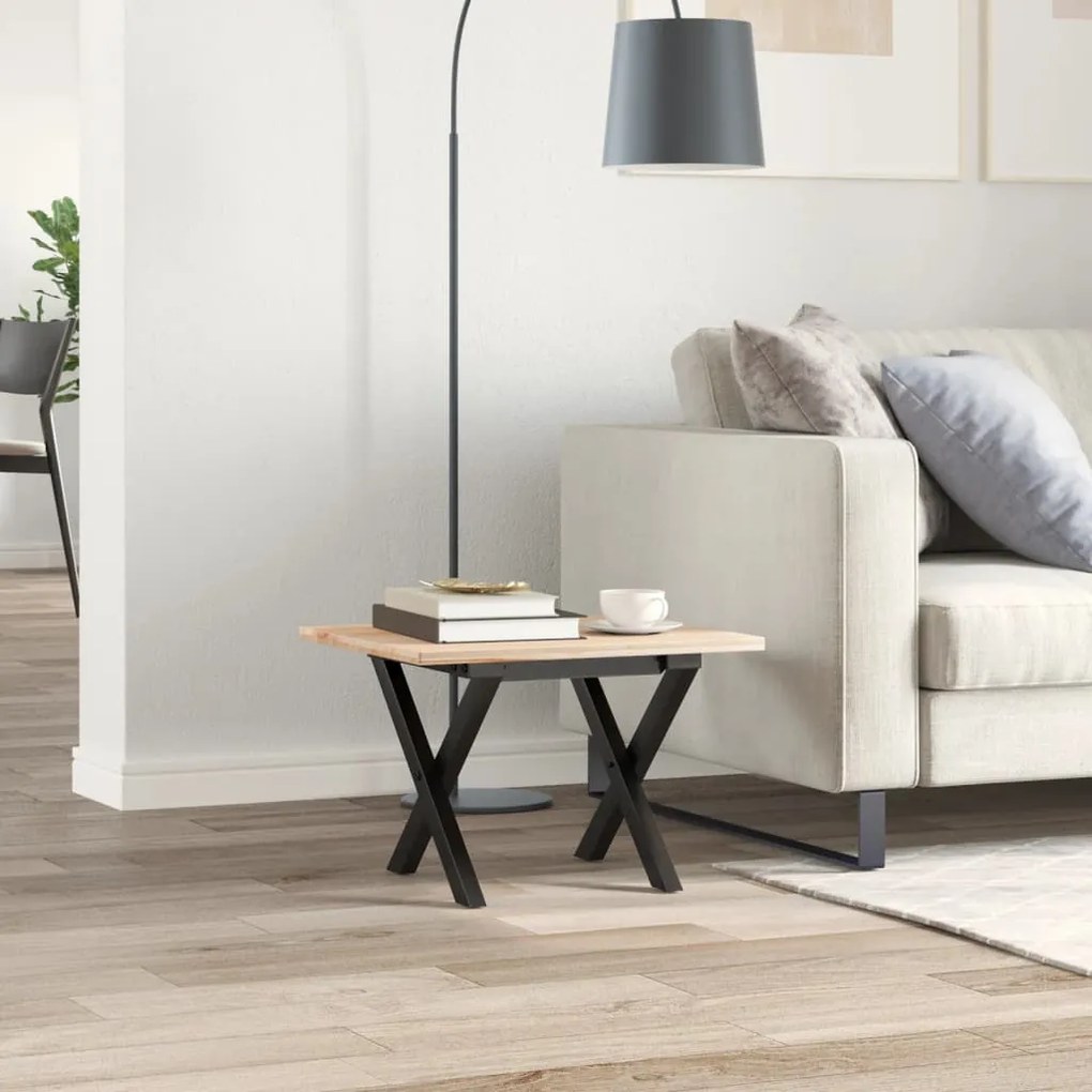 Pernas para mesa de centro estrutura em X aço