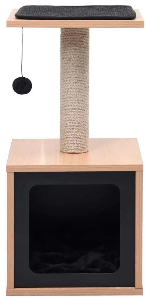 Árvore para gatos c/ tapete arranhador sisal 62 cm