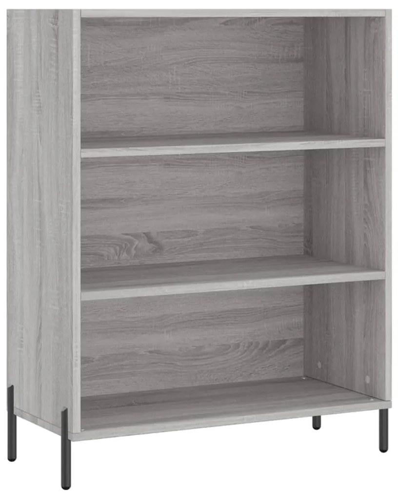 Armário alto 69,5x32,5x180cm derivados madeira sonoma cinzento