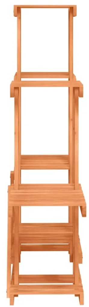Suporte de plantas 95x25x96 cm madeira de abeto maciça