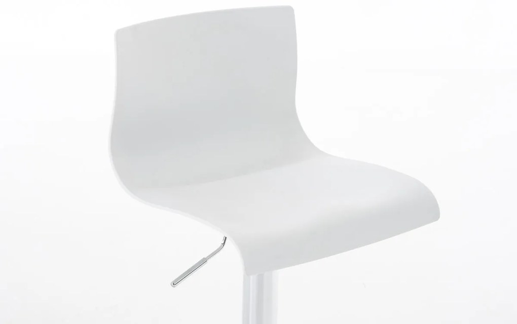 Banco de bar Hoover 39 x 84-104 x 36 cm Branco